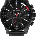 Tommy Hilfiger Mason Le 1791935 Ø45 mm czarna tarcza – zdjęcie główne