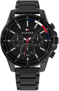 Tommy Hilfiger Mason Le 1791935 Ø45 mm czarna tarcza – zdjęcie główne