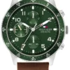 Tommy Hilfiger Jimmy 1791948 Ø44 mm zielona tarcza – zdjęcie główne