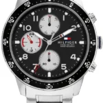 Tommy Hilfiger Jimmy 1791950 Ø44 mm czarna tarcza – zdjęcie główne