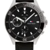 Tommy Hilfiger Larson 1791984 Ø46 mm czarna tarcza – zdjęcie główne