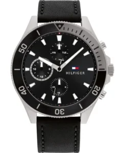 Tommy Hilfiger Larson 1791984 Ø46 mm czarna tarcza – zdjęcie główne