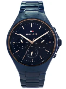 Tommy Hilfiger Justin 1792058 Ø44 mm czarna tarcza – zdjęcie główne