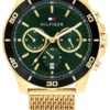 Tommy Hilfiger Jordan 1792093 Ø43 mm zielona tarcza – zdjęcie główne