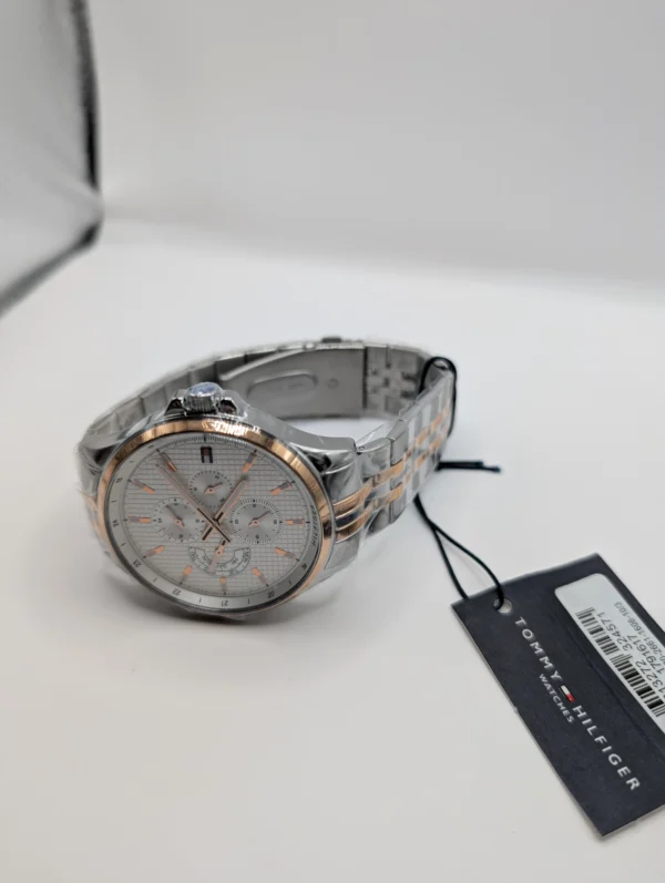 Tommy Hilfiger Shawn 1791617 Ø44 mm biała tarcza – zdjęcie 9