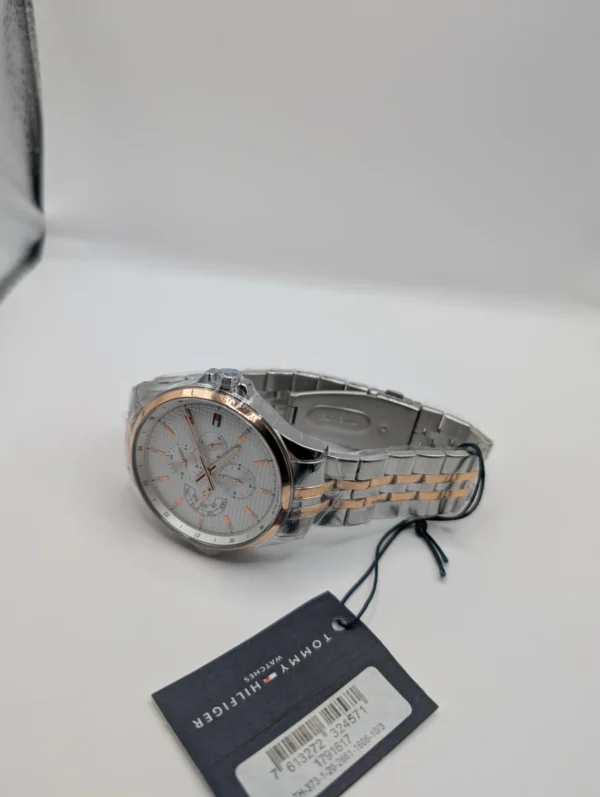 Tommy Hilfiger Shawn 1791617 Ø44 mm biała tarcza – zdjęcie 8