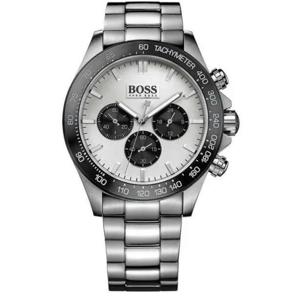 Męski zegarek Hugo Boss Ikon 1512964 z kopertą ze stali nierdzewnej o średnicy 44mm – zdjęcie główne