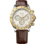 Męski zegarek Hugo Boss Ikon Chronograph 1513174 z kopertą ze stali nierdzewnej o średnicy 44mm – zdjęcie główne