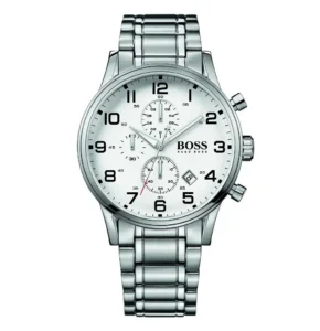 Męski zegarek Hugo Boss Aeroliner Chronograph 1513182 z kopertą ze stali nierdzewnej o średnicy 44mm – zdjęcie główne