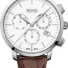Męski zegarek Hugo Boss Swiss Made 1513263 z kopertą ze stali nierdzewnej o średnicy 44mm – zdjęcie główne