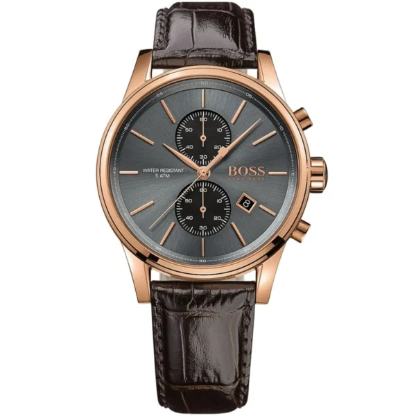 Męski zegarek Hugo Boss 1513281 z kopertą ze stali szlachetnej o średnicy 44mm z pozłacanymi detalami – zdjęcie główne