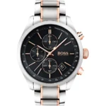 Męski zegarek Hugo Boss Grand Prix 1513473 z kopertą ze stali nierdzewnej o średnicy 44mm – zdjęcie główne