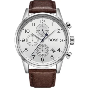 Męski zegarek Hugo Boss Chronograph 1513495 z kopertą ze stali nierdzewnej o średnicy 44mm – zdjęcie główne