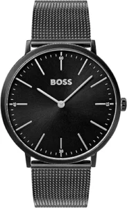 Męski zegarek Hugo Boss Horizon 1513542 z kopertą z czarnej stali o średnicy 40mm – zdjęcie główne