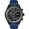 Męski zegarek Hugo Boss 1513563 z kopertą z czarnej stali nierdzewnej o średnicy 44mm – zdjęcie główne