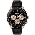 Męski zegarek Hugo Boss 1513580 z kopertą ze stali nierdzewnej w kolorze czarnym o średnicy 42mm – zdjęcie główne