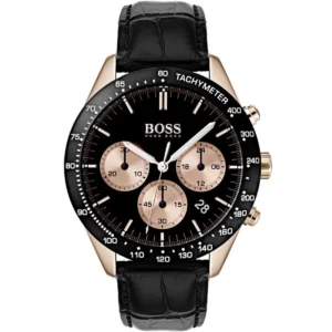 Męski zegarek Hugo Boss 1513580 z kopertą ze stali nierdzewnej w kolorze czarnym o średnicy 42mm – zdjęcie główne