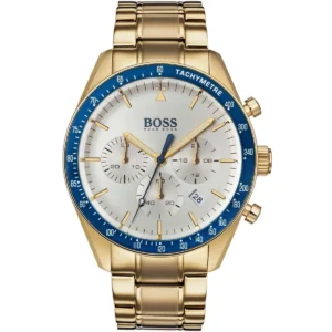 Męski zegarek Hugo Boss Trophy 1513631 z kopertą ze stali nierdzewnej z powłoką PVD złotą o średnicy 44mm – zdjęcie główne