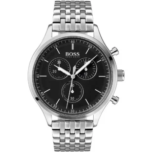 Męski zegarek Hugo Boss Companion 1513652 ze stalową kopertą o średnicy 43mm – zdjęcie główne