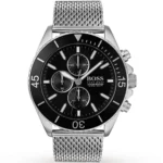 Męski zegarek Hugo Boss Ocean Edition 1513701 ze stalową kopertą o średnicy 48mm – zdjęcie główne