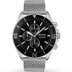 Męski zegarek Hugo Boss Ocean Edition 1513701 ze stalową kopertą o średnicy 48mm – zdjęcie główne