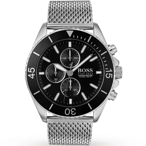 Męski zegarek Hugo Boss Ocean Edition 1513701 ze stalową kopertą o średnicy 48mm – zdjęcie główne