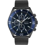 Męski zegarek Hugo Boss Ocean Edition Chrono 1513702 ze stalową kopertą o średnicy 46mm – zdjęcie główne
