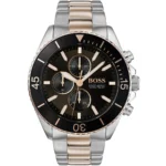 Męski zegarek Hugo Boss Ocean Edition 1513705 ze stalową kopertą o średnicy 46mm – zdjęcie główne