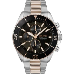 Męski zegarek Hugo Boss Ocean Edition 1513705 ze stalową kopertą o średnicy 46mm – zdjęcie główne