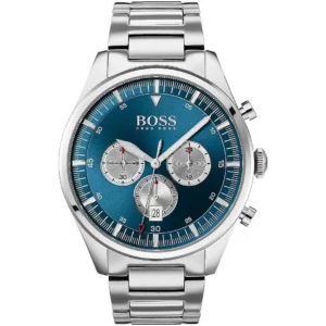 Męski zegarek Hugo Boss Pioneer 1513713 ze stalową kopertą o średnicy 44mm – zdjęcie główne