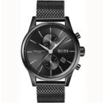 Męski zegarek Hugo Boss Jet Chronograph 1513769 ze stalową kopertą o średnicy 41mm – zdjęcie główne