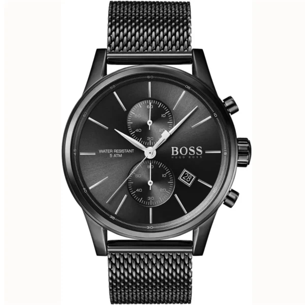 Męski zegarek Hugo Boss Jet Chronograph 1513769 ze stalową kopertą o średnicy 41mm – zdjęcie główne
