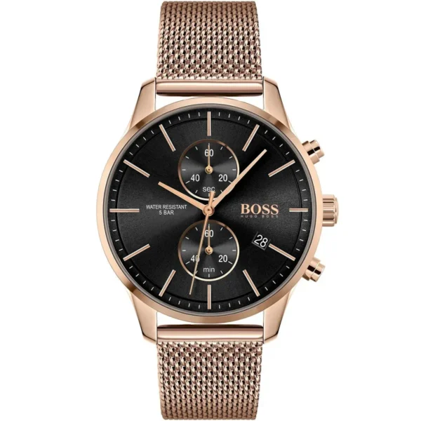 Męski zegarek Hugo Boss 1513806 ze stalową kopertą o średnicy 42mm – zdjęcie główne