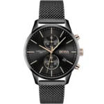Męski zegarek Hugo Boss Associate 1513811 ze stalową kopertą o średnicy 42mm – zdjęcie główne