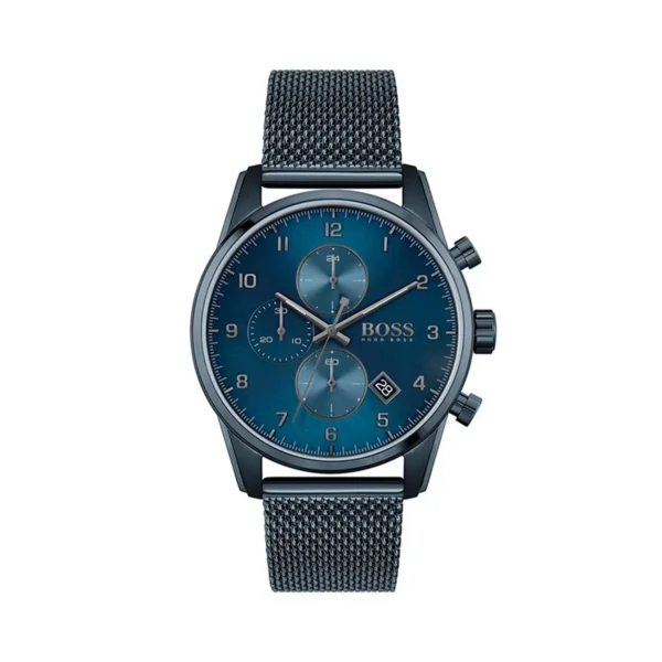 Męski zegarek Hugo Boss Skymaster 1513836 ze stalową kopertą o średnicy 44mm – zdjęcie główne