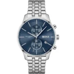 Męski zegarek Hugo Boss Associate 1513839 ze stalową kopertą o średnicy 42mm – zdjęcie główne