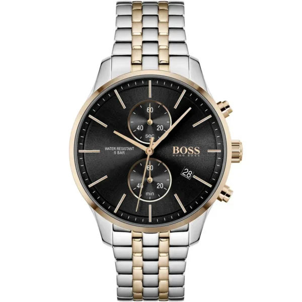 Męski zegarek Hugo Boss Associate 1513840 ze stalową kopertą o średnicy 42mm – zdjęcie główne
