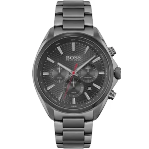 Męski zegarek Hugo Boss Pilot 1513858 ze stalową kopertą o średnicy 44mm – zdjęcie główne