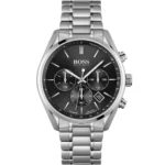 Męski zegarek Hugo Boss Champion 1513871 ze stalową kopertą o średnicy 44 mm – zdjęcie główne