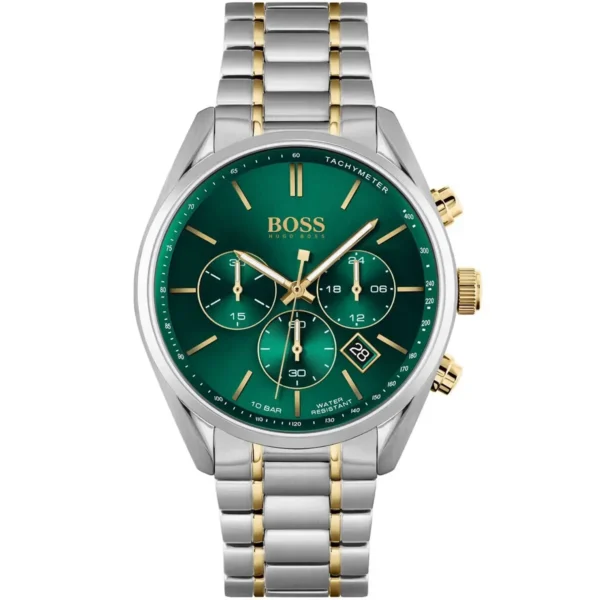 Męski zegarek Hugo Boss Champion 1513878 ze stalową kopertą o średnicy 44 mm – zdjęcie główne