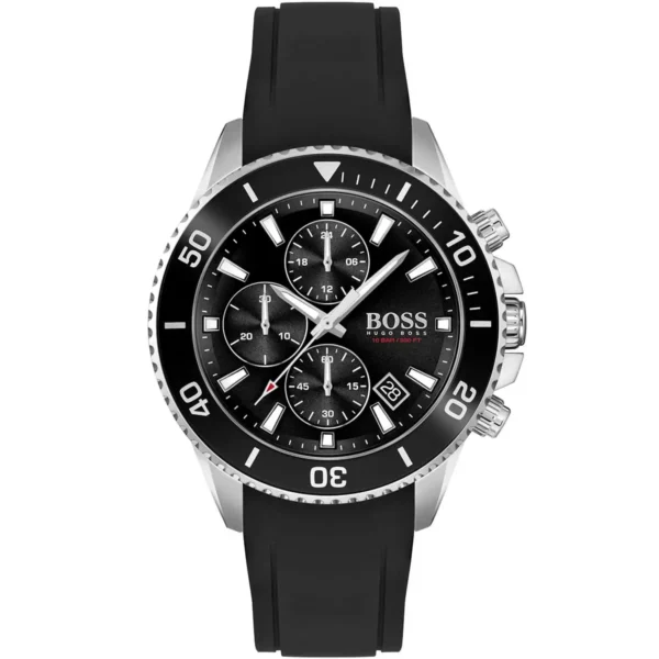 Męski zegarek Hugo Boss Admiral 1513912 ze stalową kopertą o średnicy 46 mm – zdjęcie główne