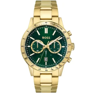 Męski zegarek Hugo Boss Allure 1513923 z kopertą z PVD złota o średnicy 44 mm – zdjęcie główne