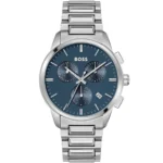Męski zegarek Hugo Boss Dapper 1513927 z kopertą ze stali szlachetnej o średnicy 43 mm – zdjęcie główne