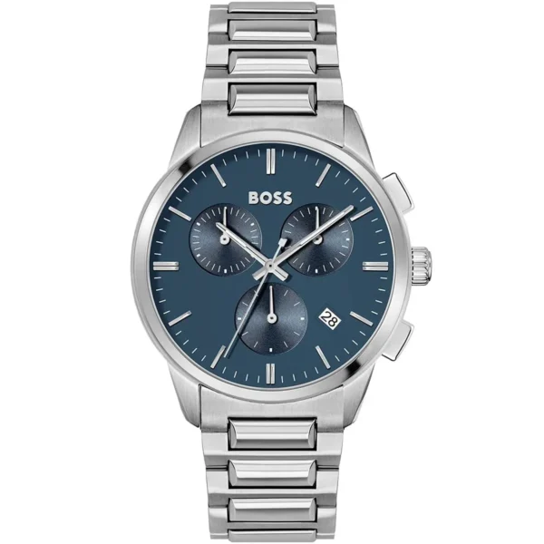 Męski zegarek Hugo Boss Dapper 1513927 z kopertą ze stali szlachetnej o średnicy 43 mm – zdjęcie główne