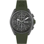 Męski zegarek Hugo Boss Volane 1513952 ze stalową kopertą grafitową o średnicy 44mm – zdjęcie główne