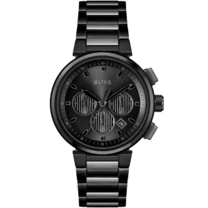 Męski zegarek Hugo Boss One 1514001 z czarną stalową kopertą Ø44 mm – zdjęcie główne