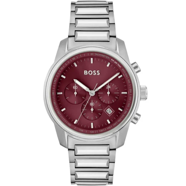 Męski zegarek Hugo Boss Trace 1514004 z kopertą ze stali nierdzewnej Ø44 mm – zdjęcie główne