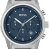 Męski zegarek Hugo Boss Trace 1514007 z kopertą ze stali nierdzewnej Ø44 mm – zdjęcie główne