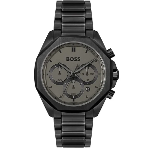 Męski zegarek Hugo Boss Cloud 1514016 z czarną stalową kopertą Ø43 mm – zdjęcie główne