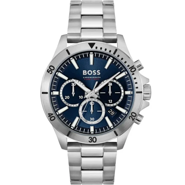 Męski zegarek Hugo Boss Troper 1514069 ze stalową kopertą Ø45 mm – zdjęcie główne